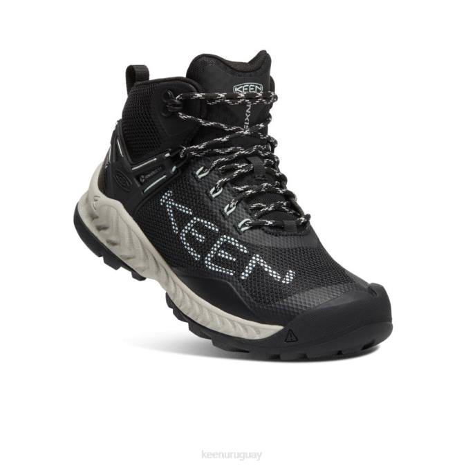 KEEN 8NRX467 calzado vidrio negro/azul mujer bota impermeable nxis evo