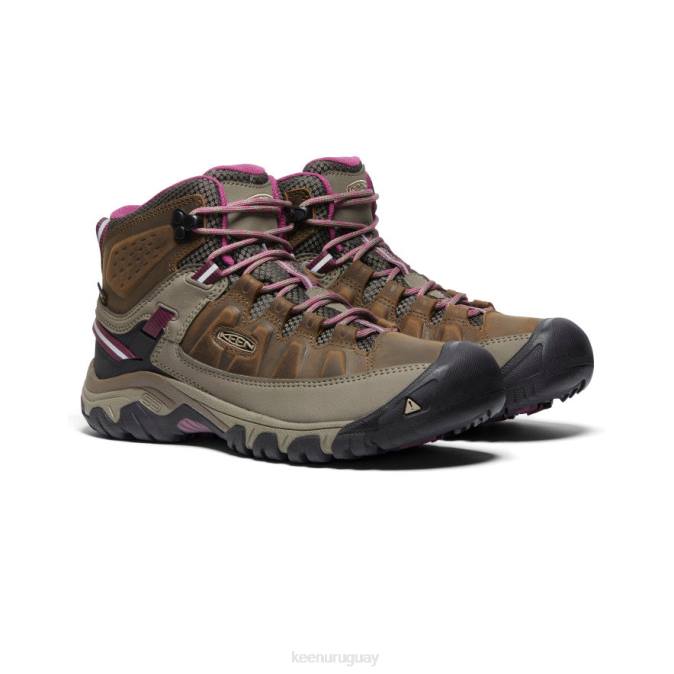 KEEN 8NRX569 calzado Weiss/Boysenberry mujer targhee iii impermeable medio