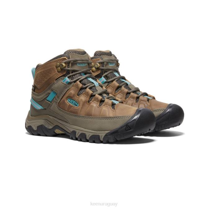 KEEN 8NRX571 calzado coco tostado/porcelana mujer targhee iii impermeable medio