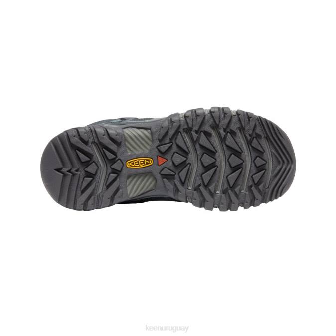 KEEN 8NRX574 calzado gris acero/porcelana mujer bota impermeable ridge flex