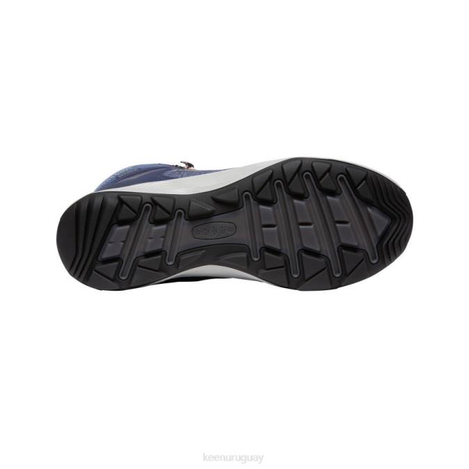KEEN 8NRX582 calzado índigo vintage/melocotón mujer bota impermeable terradora flex