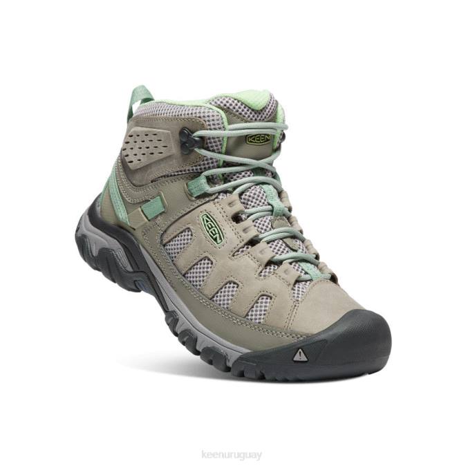 KEEN 8NRX586 calzado fumo/verde tranquilo mujer Targhee ventilación media