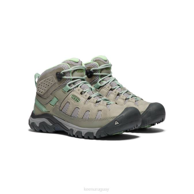 KEEN 8NRX586 calzado fumo/verde tranquilo mujer Targhee ventilación media