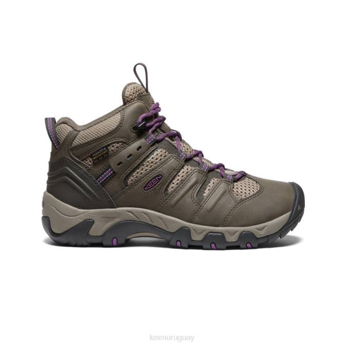KEEN 8NRX596 calzado cuerda elástica/madera violeta mujer bota impermeable koven