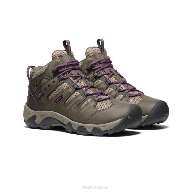KEEN 8NRX596 calzado cuerda elástica/madera violeta mujer bota impermeable koven