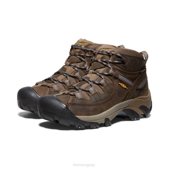 KEEN 8NRX618 calzado negro pizarra/pedernal mujer targhee ii impermeable medio
