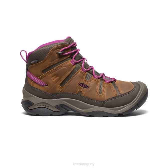 KEEN 8NRX638 calzado jarabe/bayas mujer bota impermeable circadia