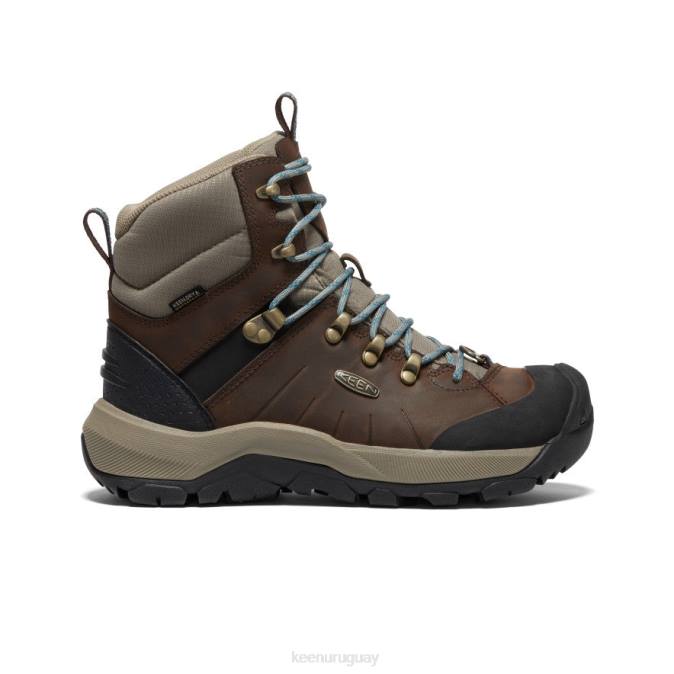 KEEN 8NRX685 calzado grano de café/bálsamo mujer bota polar revel iv