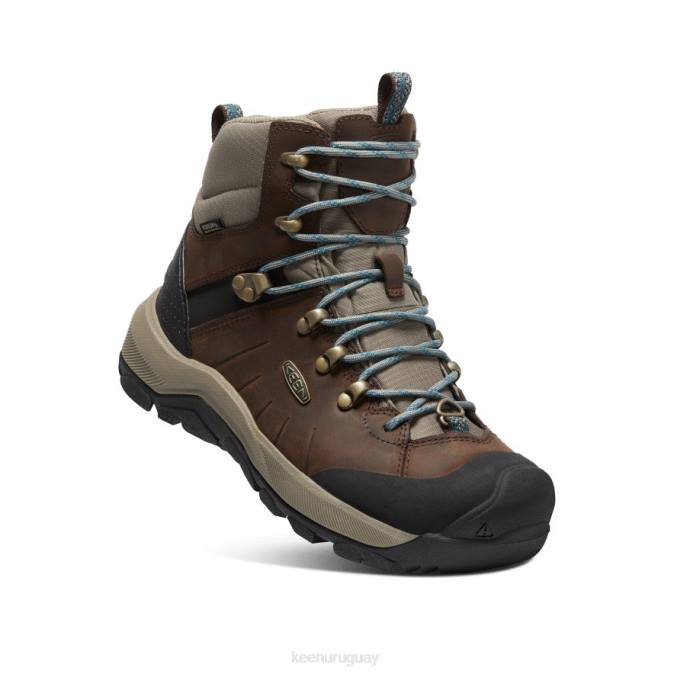 KEEN 8NRX685 calzado grano de café/bálsamo mujer bota polar revel iv