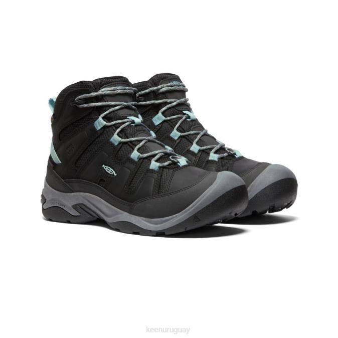 KEEN 8NRX693 calzado negro/azul nube mujer bota polar circadia
