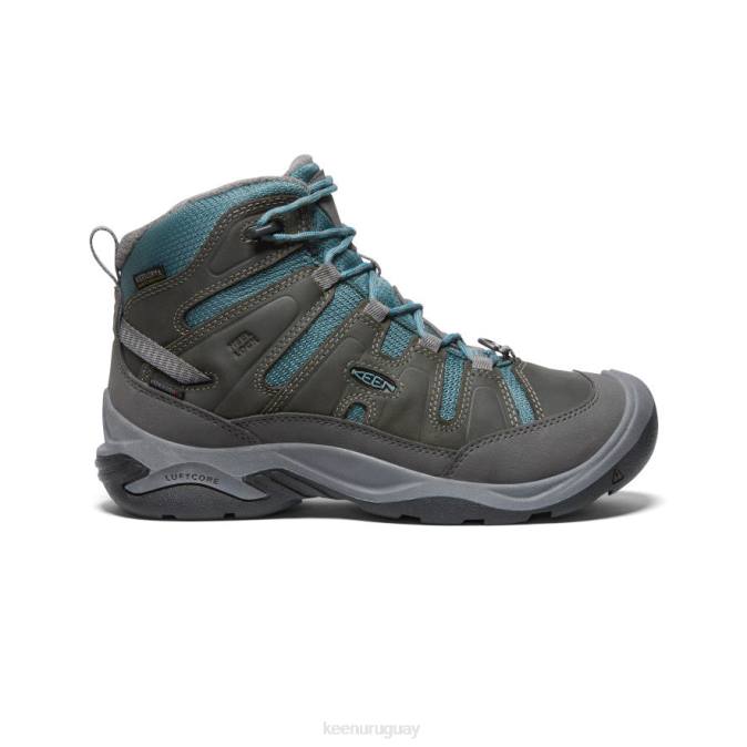 KEEN 8NRX694 calzado gris acero/atlántico norte mujer bota polar circadia