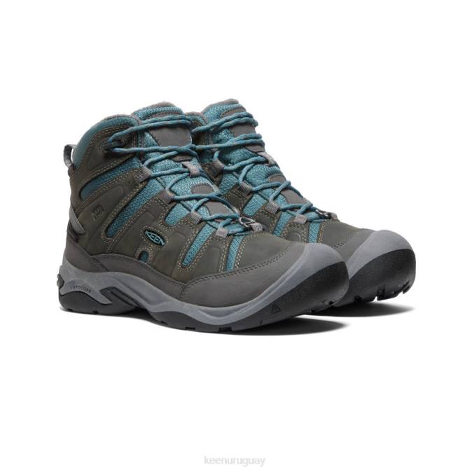 KEEN 8NRX694 calzado gris acero/atlántico norte mujer bota polar circadia