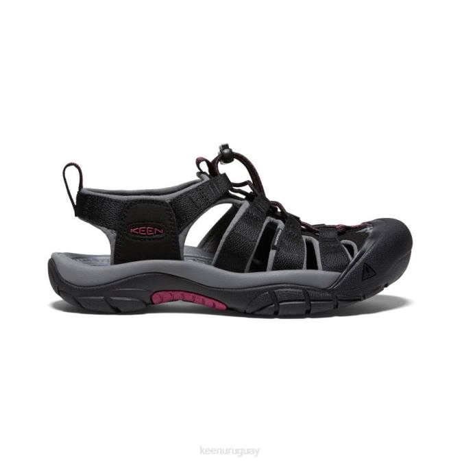 KEEN 8NRX404 calzado vino negro/frambuesa mujer newport h2