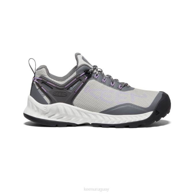 KEEN 8NRX475 calzado gris acero/lavanda inglesa mujer zapato impermeable nxis evo