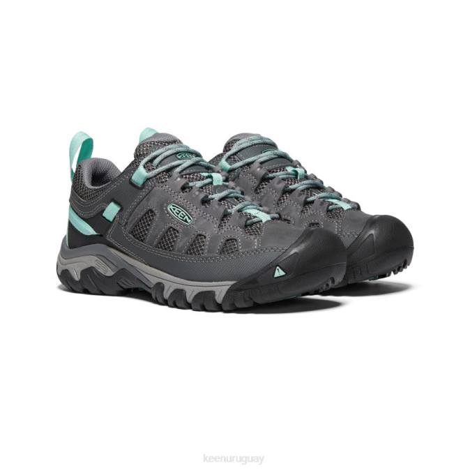 KEEN 8NRX539 calzado gris acero/ola del océano mujer respiradero targhee
