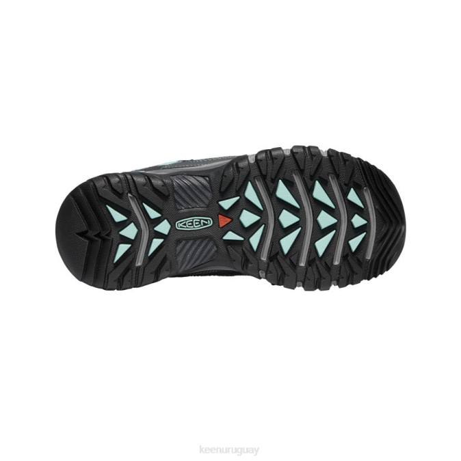 KEEN 8NRX539 calzado gris acero/ola del océano mujer respiradero targhee