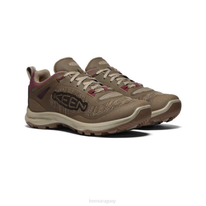 KEEN 8NRX603 calzado vino de cantina/windsor mujer zapato impermeable terradora flex