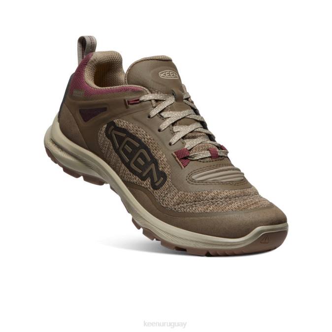 KEEN 8NRX603 calzado vino de cantina/windsor mujer zapato impermeable terradora flex