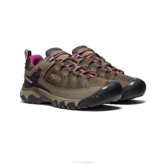 KEEN 8NRX605 calzado Weiss/Boysenberry mujer targhee iii impermeable