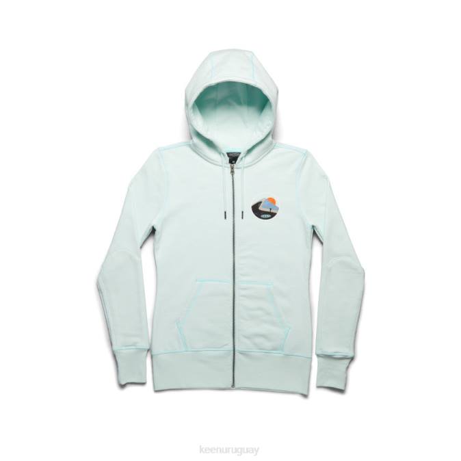KEEN 8NRX660 ropa azul pastel mujer caminata más sudadera con capucha