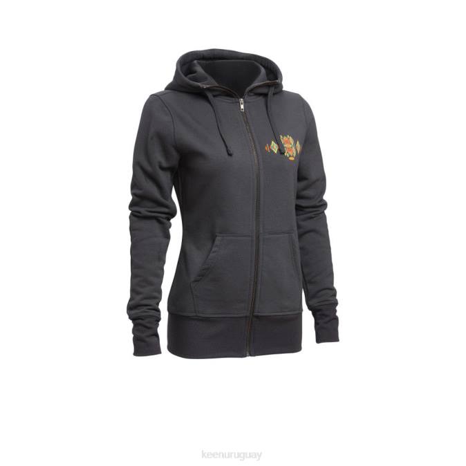 KEEN 8NRX662 ropa negro mujer sudadera con capucha de diamante