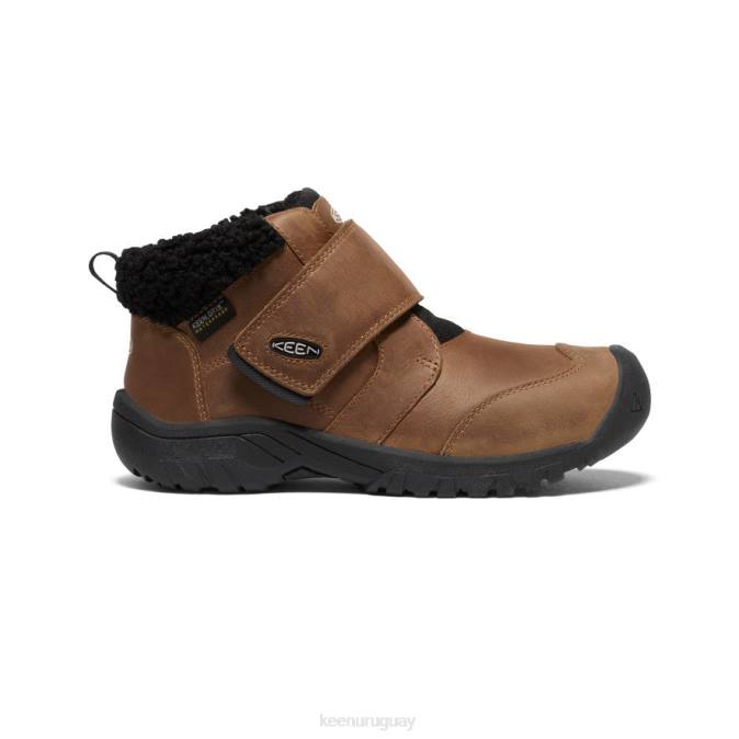 KEEN 8NRX1011 calzado coco tostado/vapor niños grandes bota impermeable kootenay iv