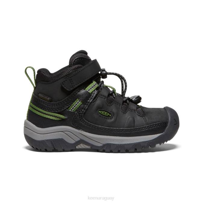 KEEN 8NRX879 calzado negro/camping pequeños niños bota impermeable targhee