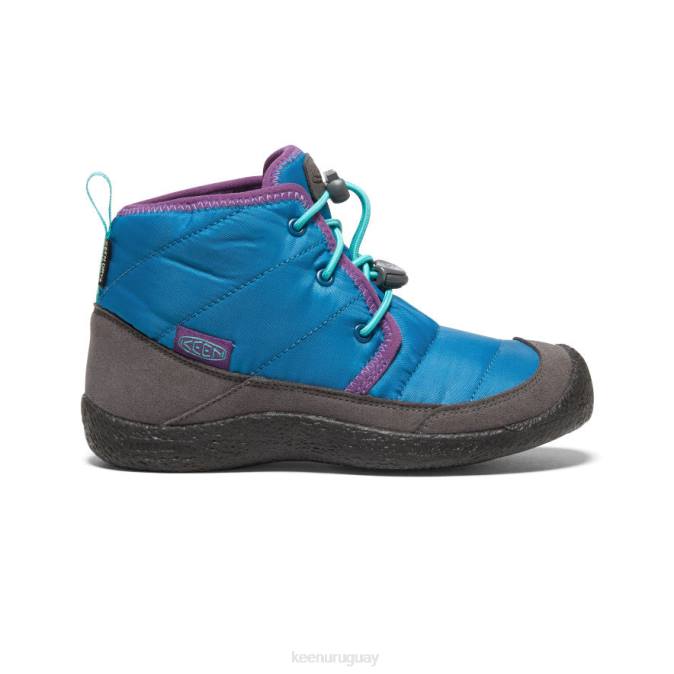 KEEN 8NRX938 calzado mykonos azul/atlantis niños grandes chukka impermeable howser ii
