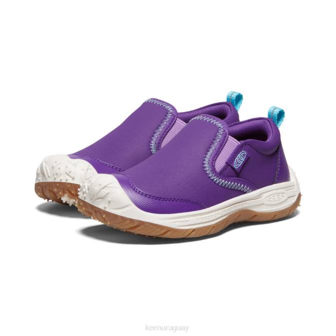 KEEN 8NRX715 calzado tillandsia púrpura/ipanema pequeños niños perro de velocidad sin cordones