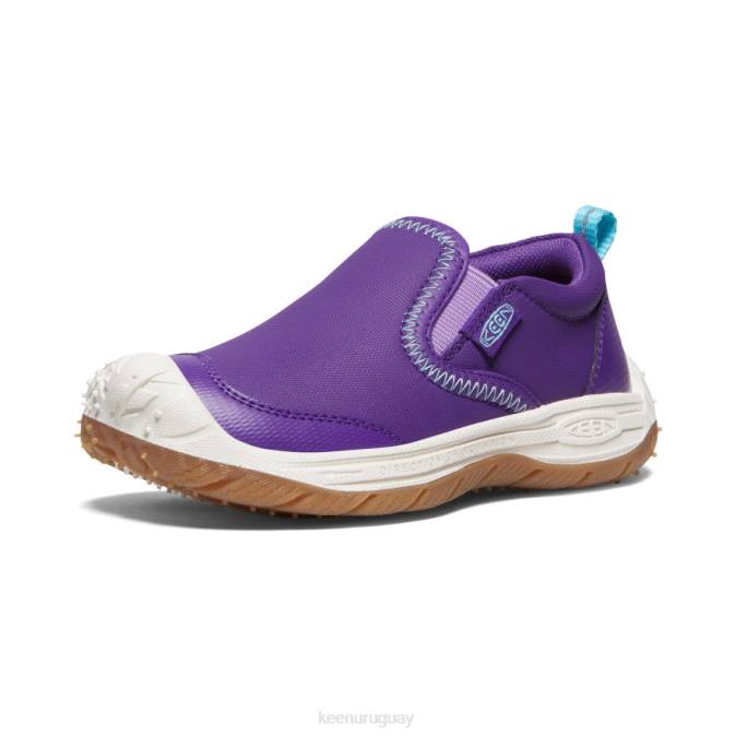 KEEN 8NRX715 calzado tillandsia púrpura/ipanema pequeños niños perro de velocidad sin cordones