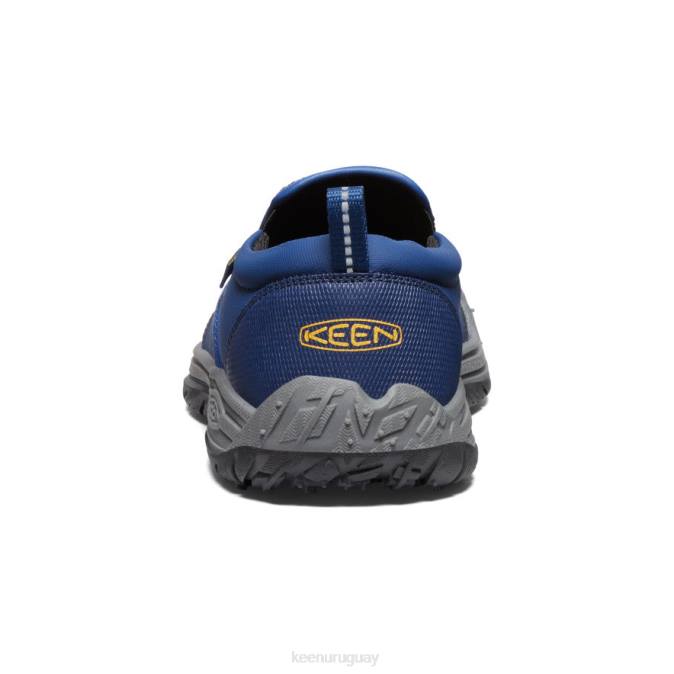 KEEN 8NRX717 calzado profundidades azules/negro niños grandes perro de velocidad sin cordones