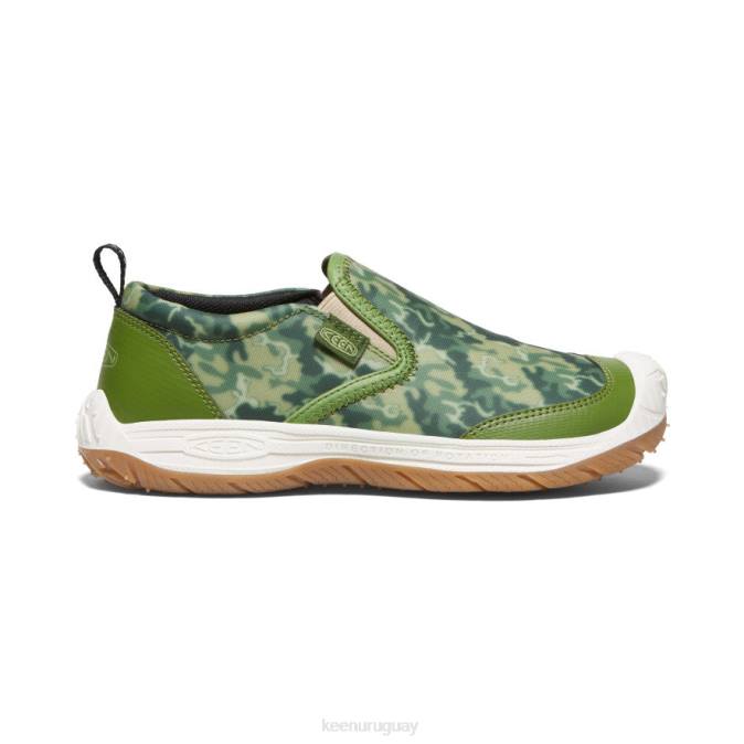 KEEN 8NRX720 calzado camuflaje/camping niños grandes perro de velocidad sin cordones