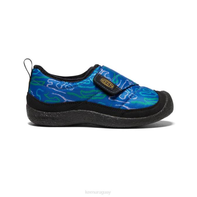 KEEN 8NRX987 calzado baleine azul/multicolor niños grandes envoltura de jabón