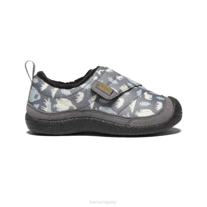 KEEN 8NRX991 calzado gris acero/blanco estrella pequeños niños envoltura de jabón