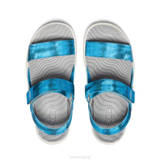 KEEN 8NRX722 calzado musgo marino/azul fiordo niños grandes correa trasera elle