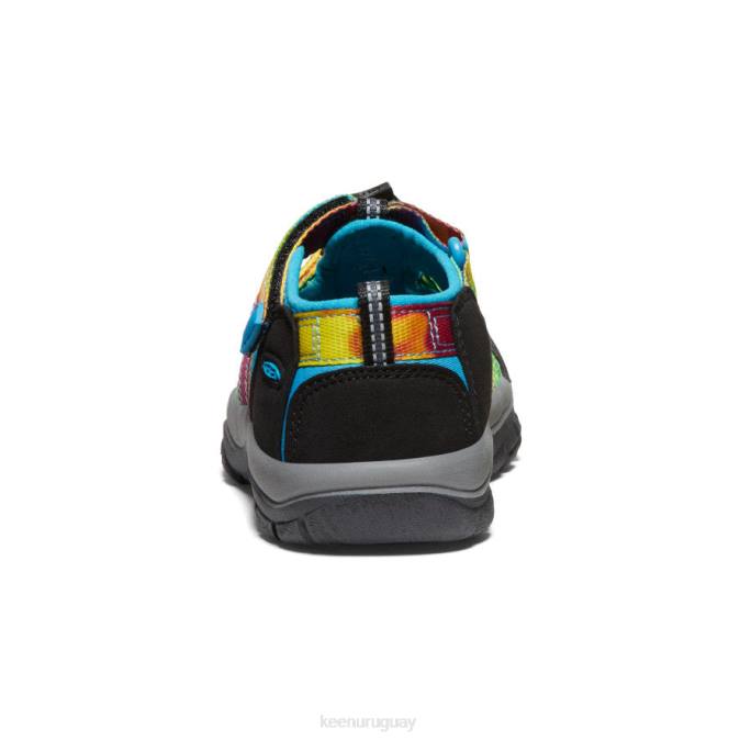 KEEN 8NRX731 calzado teñido anudado del arco iris pequeños niños newport h2