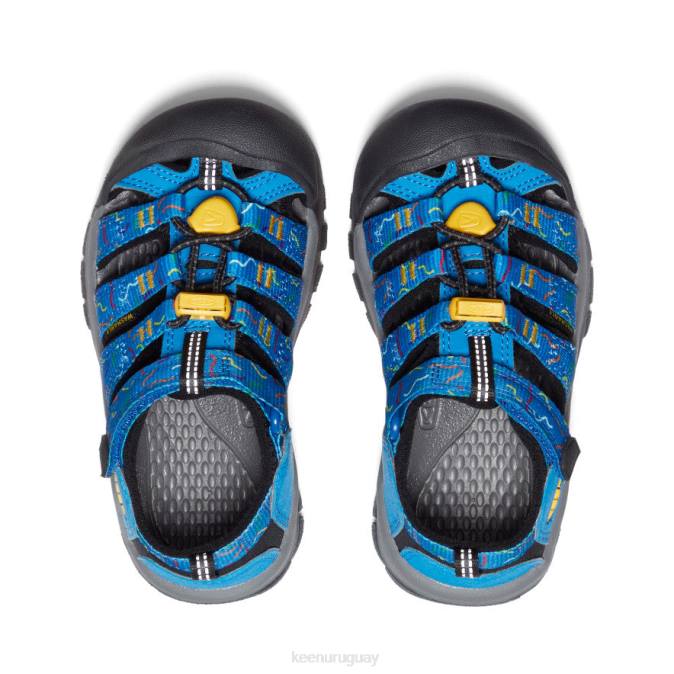 KEEN 8NRX737 calzado austero/negro pequeños niños newport h2