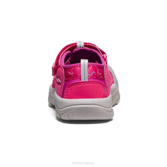 KEEN 8NRX739 calzado azalea/festival fucsia pequeños niños newport h2