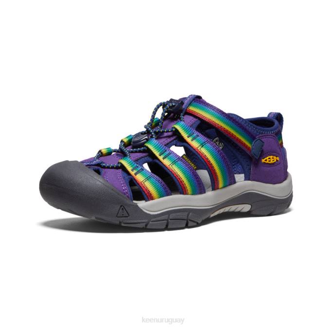 KEEN 8NRX753 calzado multi/tillandsia violeta niños grandes newport h2