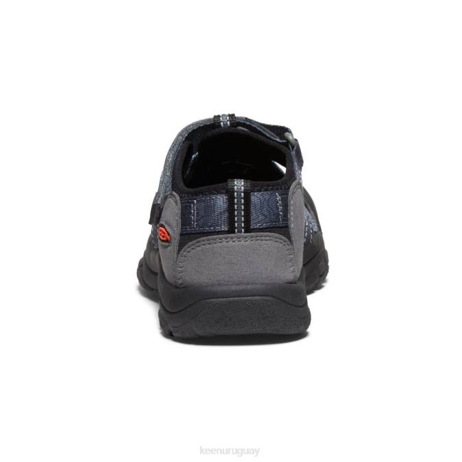 KEEN 8NRX755 calzado gris acero/negro niños grandes newport h2