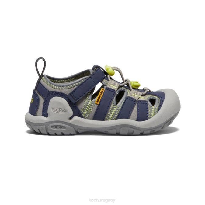 KEEN 8NRX772 calzado gris acero/azul profundo pequeños niños arroyo nudo