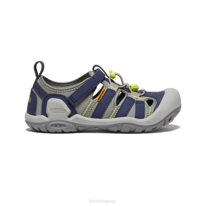 KEEN 8NRX777 calzado gris acero/azul profundo niños grandes arroyo nudo