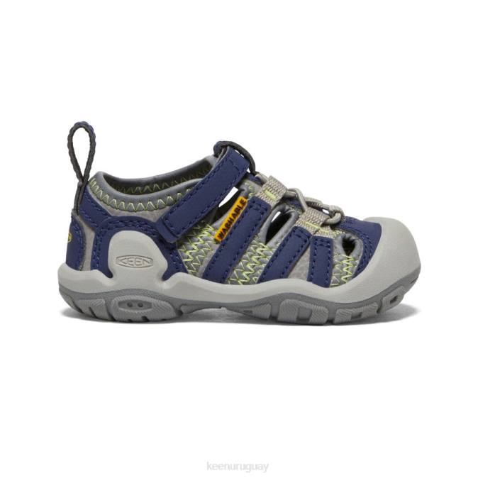 KEEN 8NRX806 calzado gris acero/azul profundo niños pequeños arroyo nudo