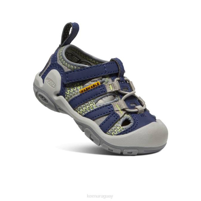 KEEN 8NRX806 calzado gris acero/azul profundo niños pequeños arroyo nudo