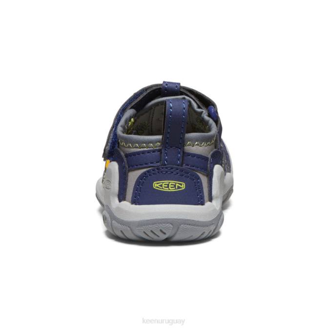KEEN 8NRX806 calzado gris acero/azul profundo niños pequeños arroyo nudo