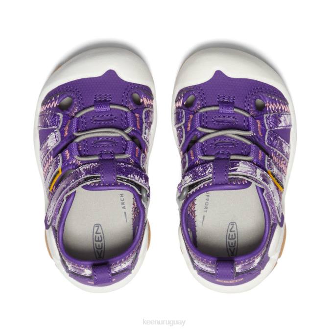 KEEN 8NRX807 calzado tilandsia violeta/lavanda inglesa niños pequeños arroyo nudo