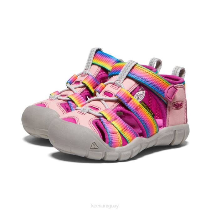 KEEN 8NRX823 calzado arcoiris/festival fucsia niños pequeños seacamp ii cnx