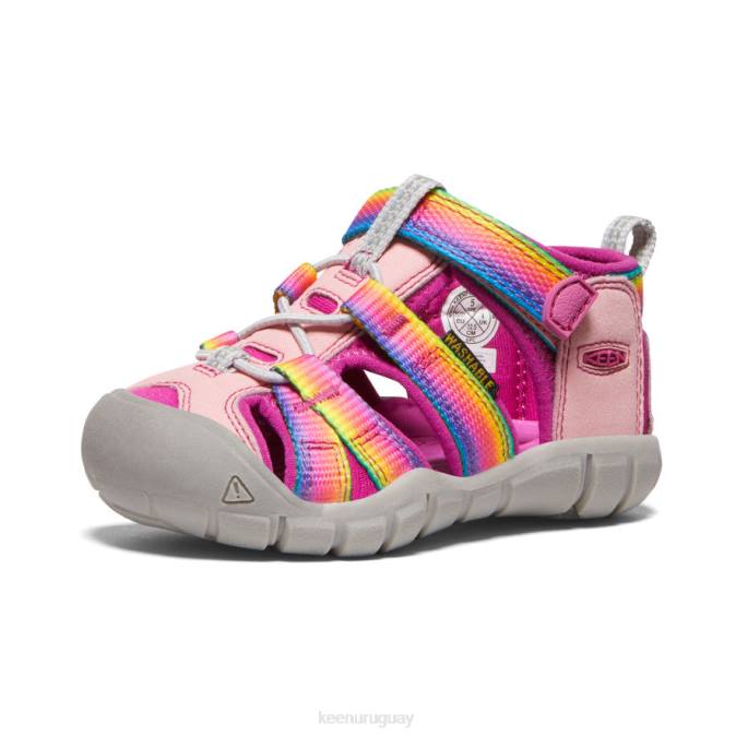 KEEN 8NRX823 calzado arcoiris/festival fucsia niños pequeños seacamp ii cnx