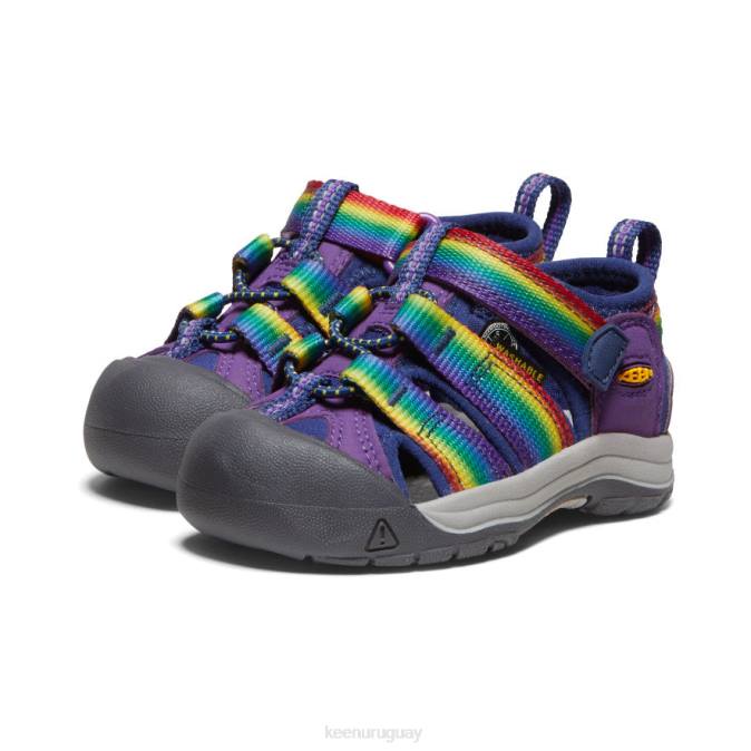 KEEN 8NRX830 calzado multi/tillandsia violeta niños pequeños newport h2