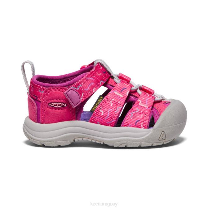KEEN 8NRX832 calzado azalea/festival fucsia niños pequeños newport h2